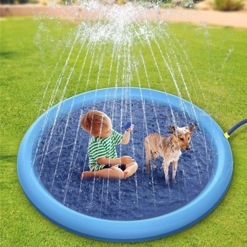 Non-Slip Splash Pad - Summer Fun for Pets