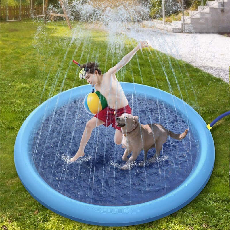 Non-Slip Splash Pad - Summer Fun for Pets