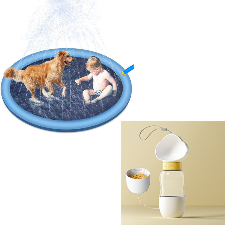 Non-Slip Splash Pad - Summer Fun for Pets