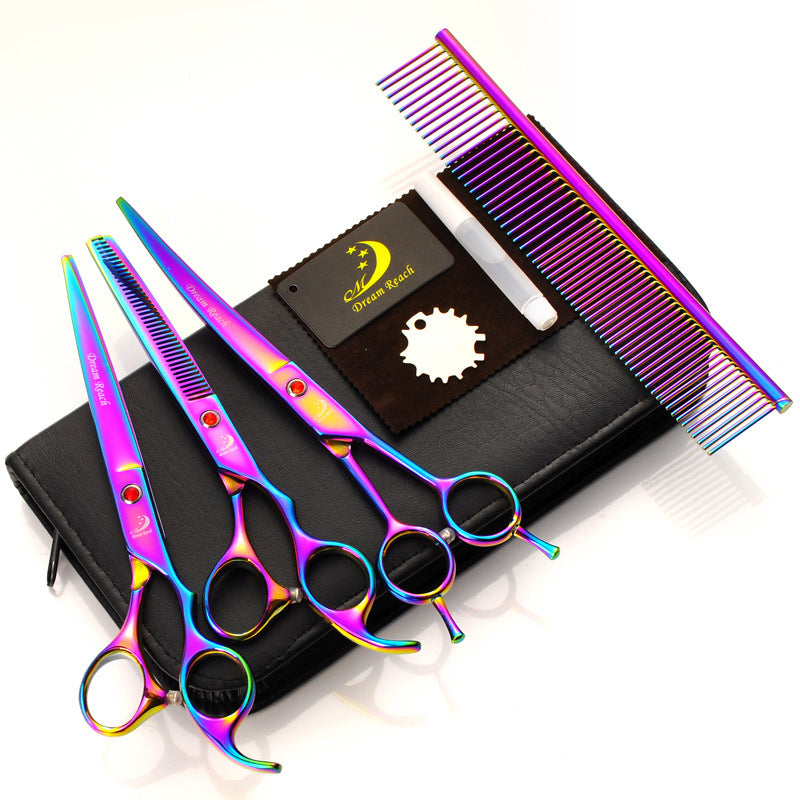 Professional Pet Grooming Scissors - Safe and Precise Cutting - Petropolis 