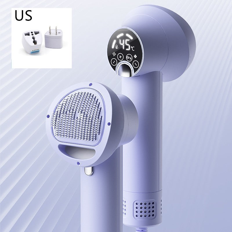 Smart Pet Hair Dryer & Comb - Silent Grooming for Dogs and Cats - Petropolis 