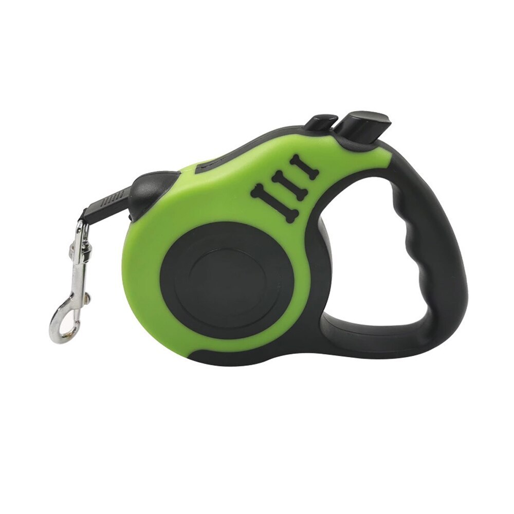 Durable Automatic Retractable Dog & Cat Leash - 3m & 5m Nylon Lead for Walking & Running