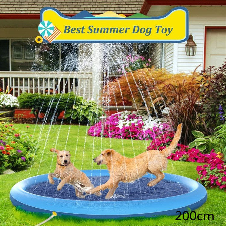 Non-Slip Splash Pad - Summer Fun for Pets