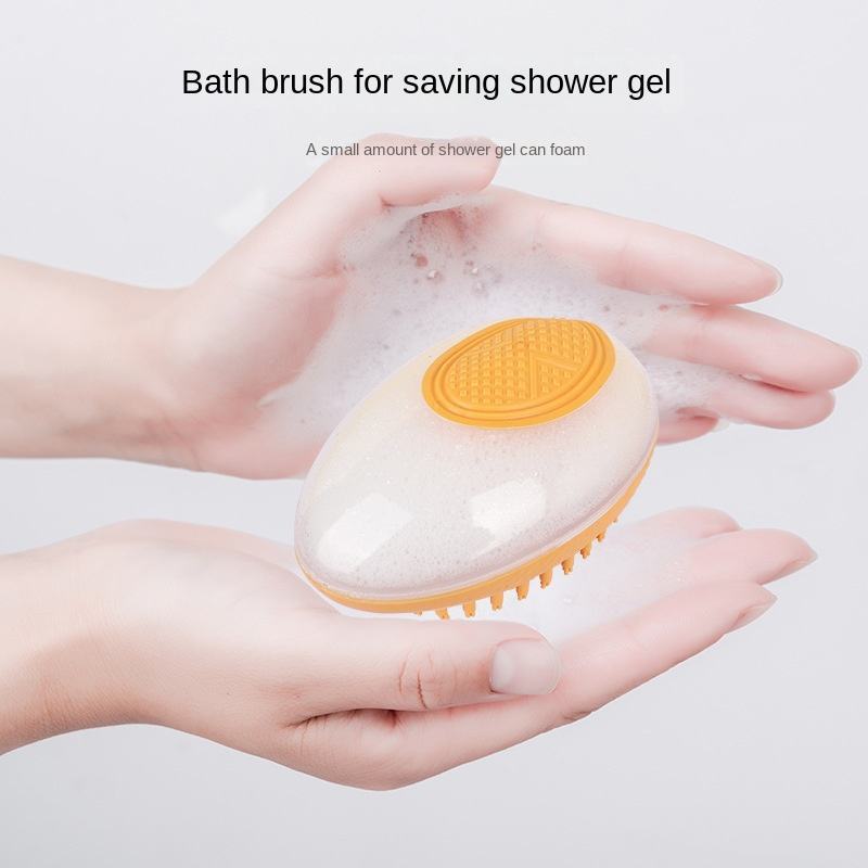 2-in-1 Soft Silicone Pet Bath Brush & Massage Comb - Petropolis 