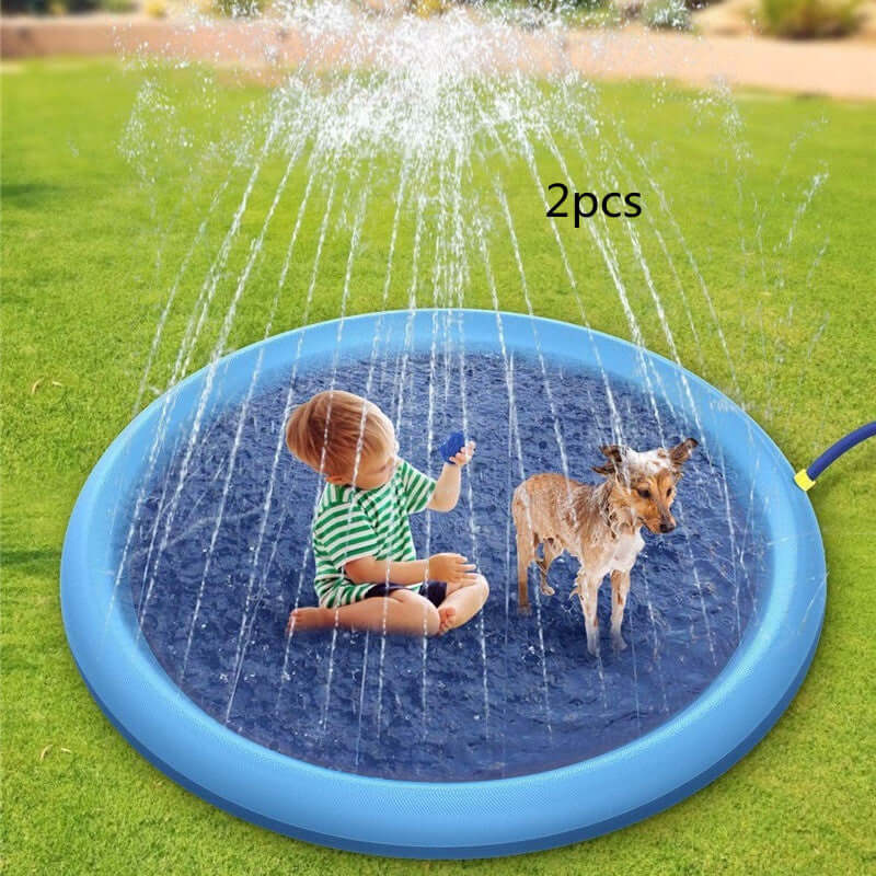 Non-Slip Splash Pad - Summer Fun for Pets