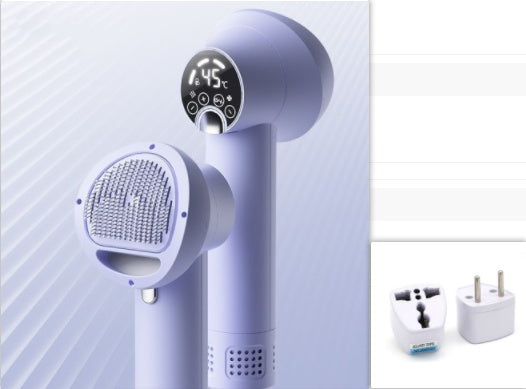 Smart Pet Hair Dryer & Comb - Silent Grooming for Dogs and Cats - Petropolis 