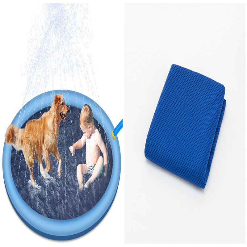 Non-Slip Splash Pad - Summer Fun for Pets