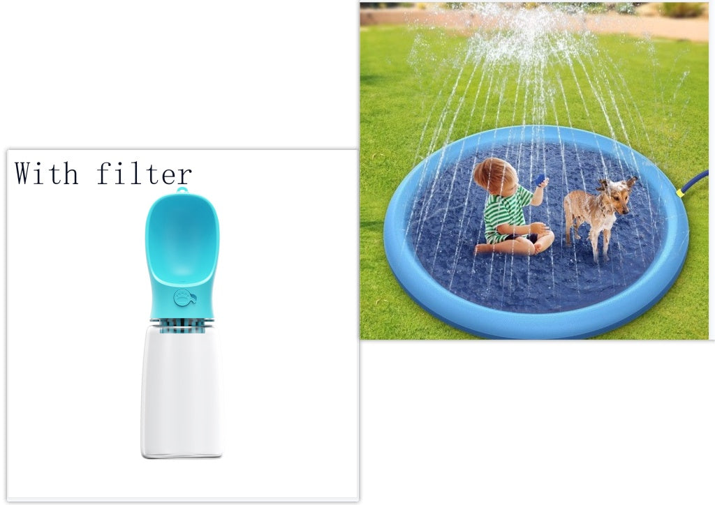 Non-Slip Splash Pad - Summer Fun for Pets