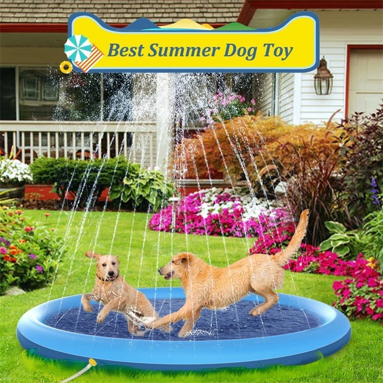 Non-Slip Splash Pad - Summer Fun for Pets