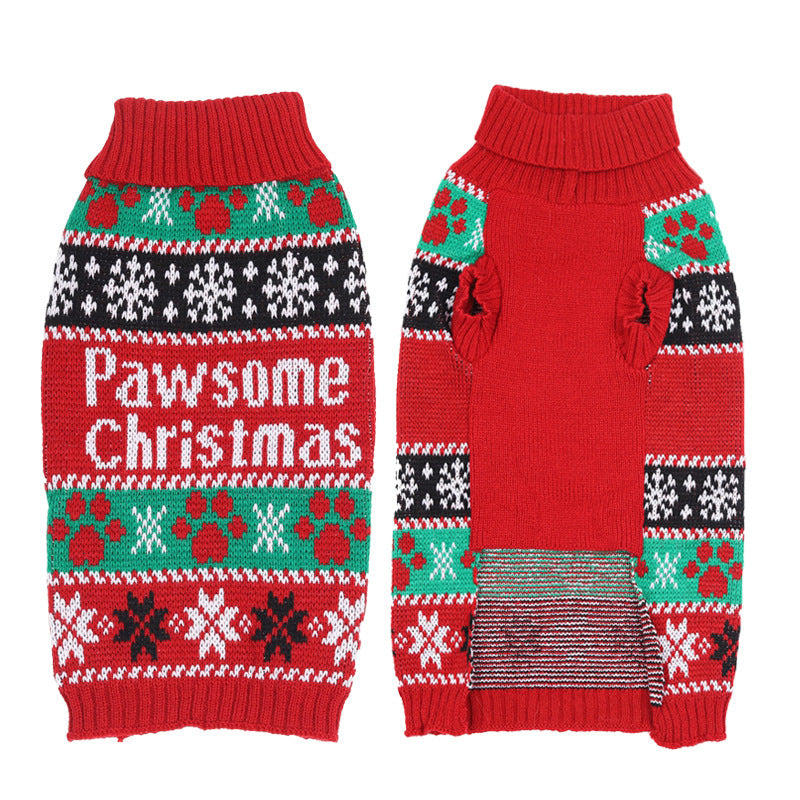 Warm Winter Dog Coats & Jackets - Cute Cartoon Sweaters for Small Dogs and Cats