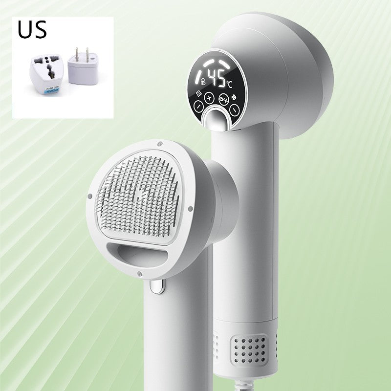 Smart Pet Hair Dryer & Comb - Silent Grooming for Dogs and Cats - Petropolis 